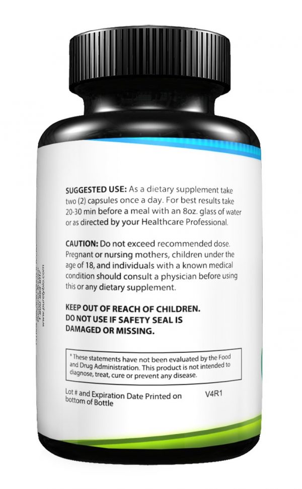 PurelyBio - L-Arginine No Blast  60 Capsules - Image 3