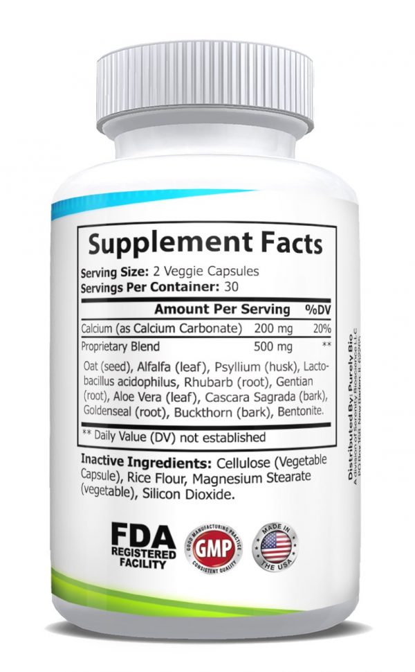 PurelyBio - Colon Sweep 60 Capsules - Image 2