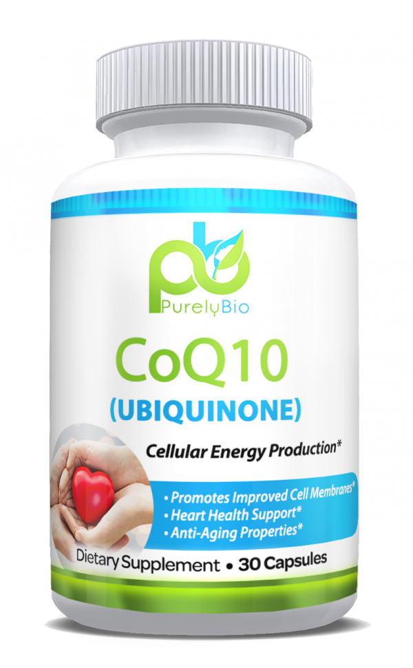Purelybio - CoQ10  Ubiquinone   200mg  30ct Capsules