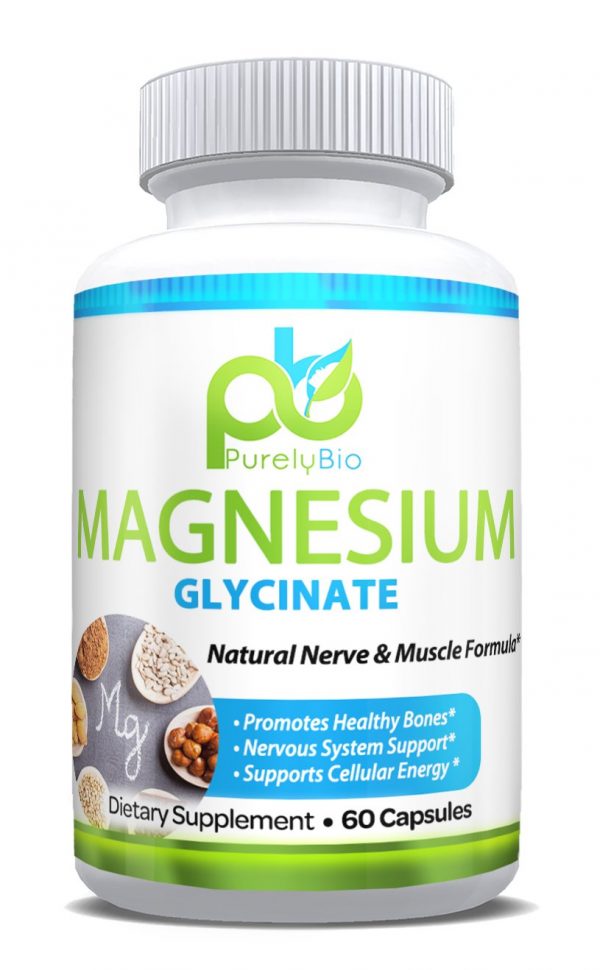PurelyBio - Magnesium 60 Capsules